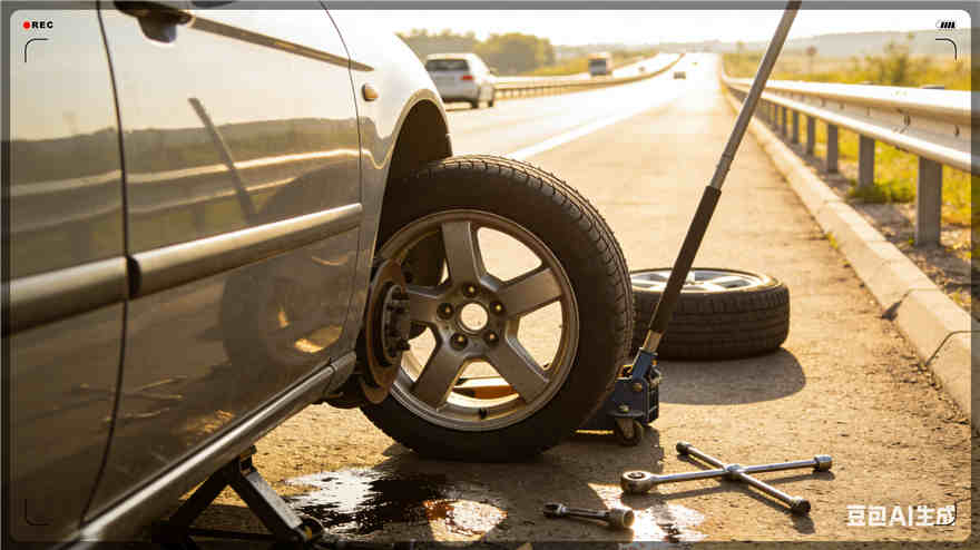 红寺堡高速公路扎胎-汽车流动补胎